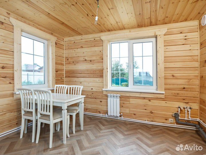 Имитация бруса за м2 21 мм 196 мм 6000 мм, вс