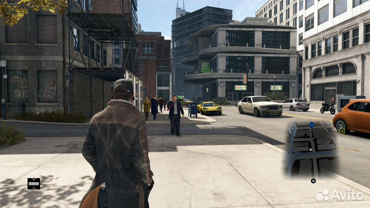 Watch Dogs диск для PS4