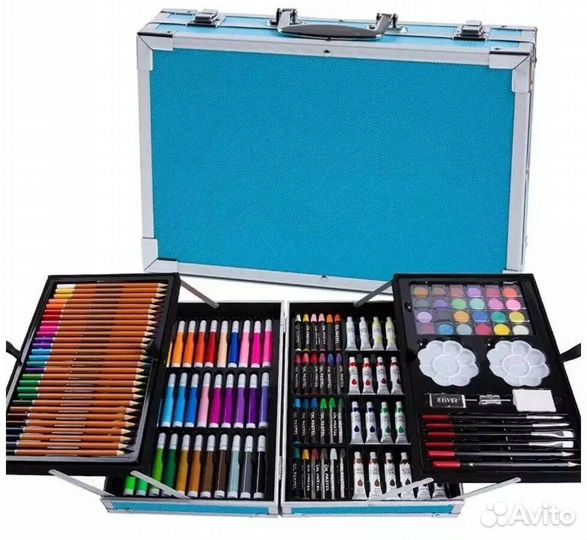 Набор для рисования в чемоданчике, 145 предметов