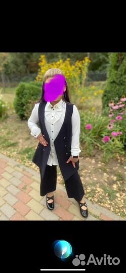 Жилет школьный для девочки 158