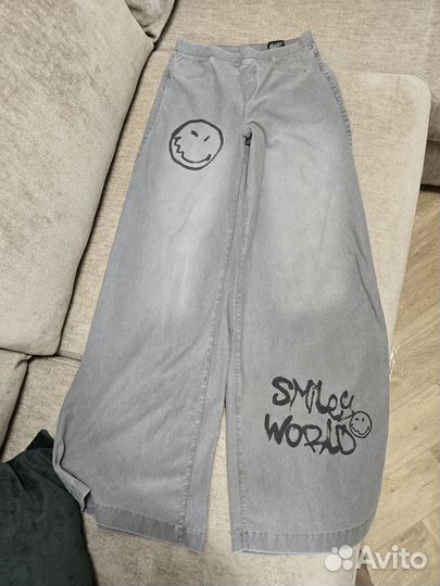 Брюки h&m(hm) 170 Смайлики