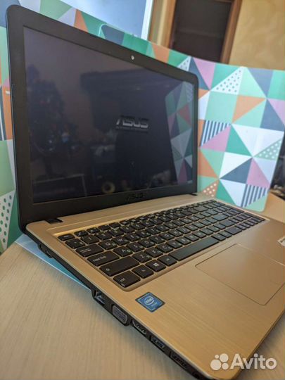 Ноутбук Asus x540s; N3050+4gb+hdd500 Выкуп-техники