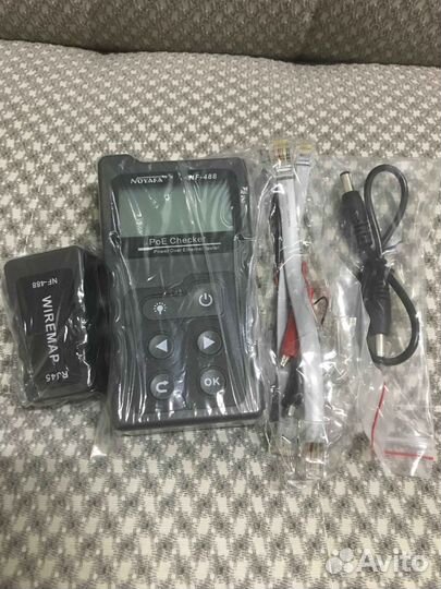Тестер сетевого кабеля noyafa NF-488