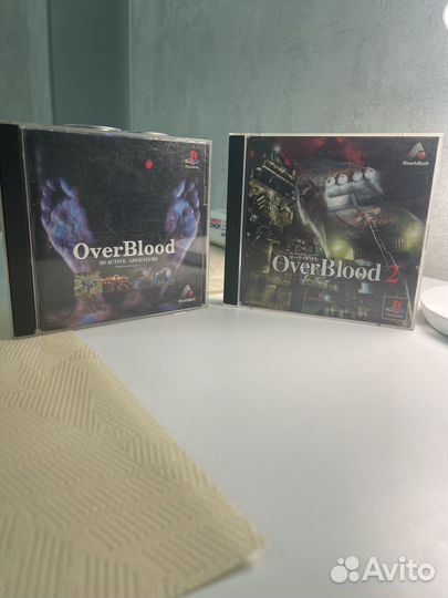 Overblood 1 / 2 для PS1 Япония