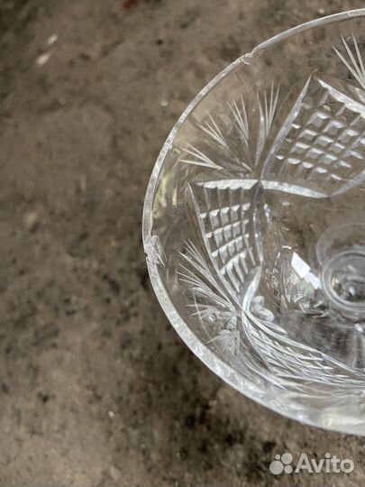 Бокал хрусталь СССР