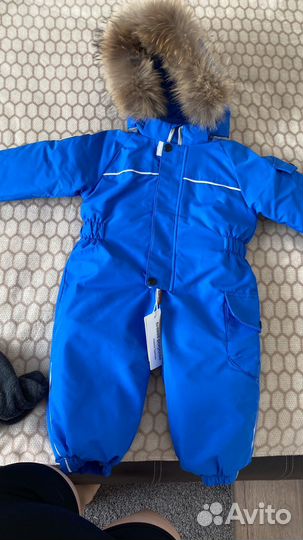 Зимний комбинезон для мальчика 86 размер