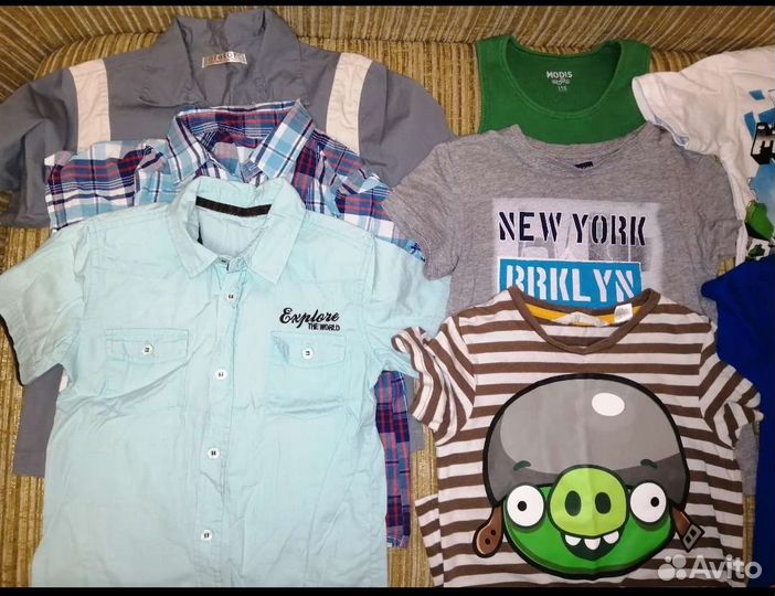 Летние вещи на мальчика, футболки, шорты