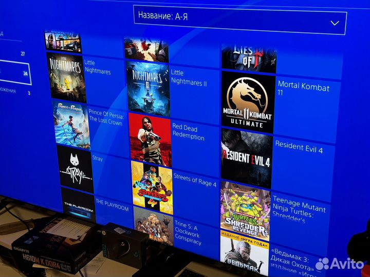 Sony playstation 4 Fat 1tb прошитая