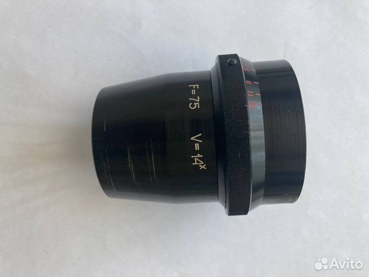 Объектив Ломо окс4-75-1 2.8/75