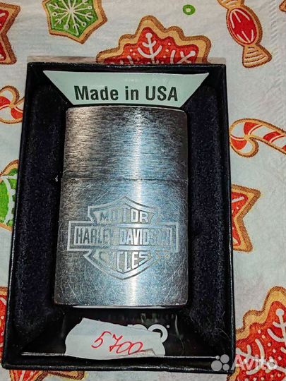 Зажигалка zippo harley davidson