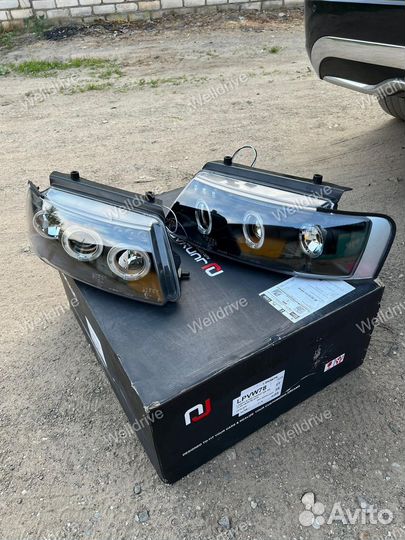 Фары передние VW Passat B5 96-00 AE черные