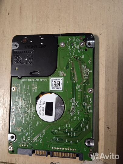 Диск для ноутбука WD black 500 GB