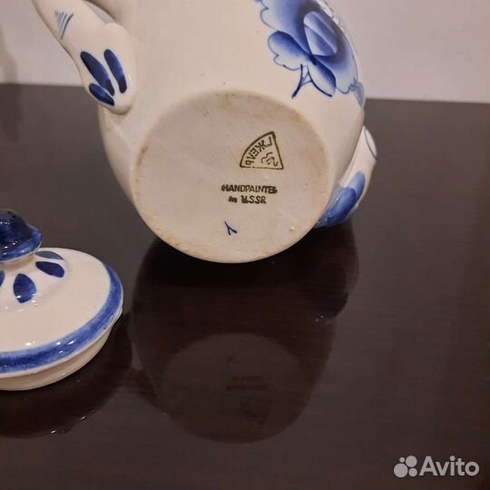 Гжельский фарфор СССР. оригинал