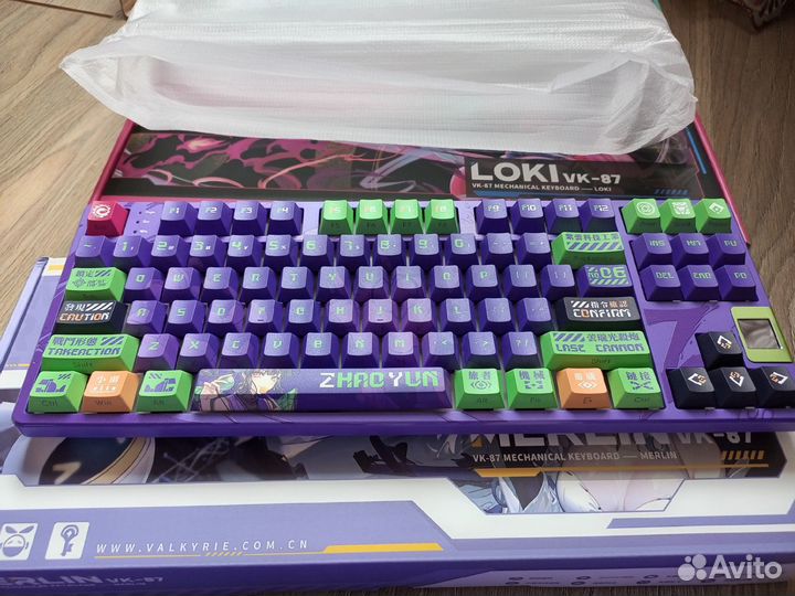 Механическая аниме клавиатура Valkyrie Vk87/VK99