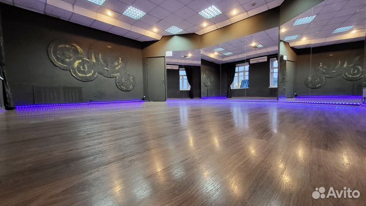 Аренда зала (почасовая) для танцев, фитнеса, йоги