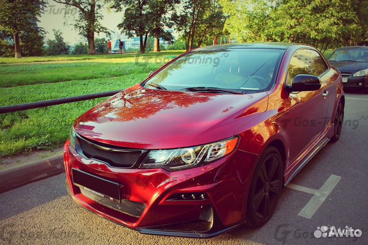 Передний Бампер R-Line Kia Cerato Koup