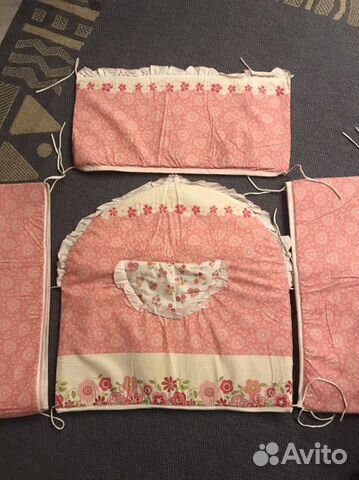 Бортики в кроватку 2 вида