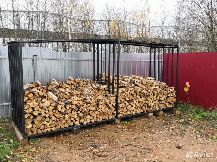 Дровница уличная