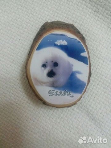 Магнит на спиле дерева