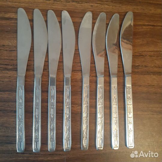 Ложки, вилки, ножи. Нержавейка. СССР