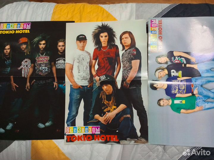 Токио Хотел/ Tokio Hotel журналы постеры плакаты