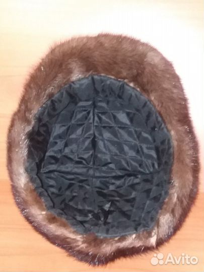 Шапка норковая женская