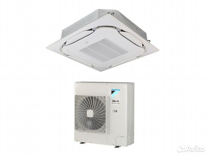 Кассетный кондиционер Daikin fcahg71H/rzag71NV1