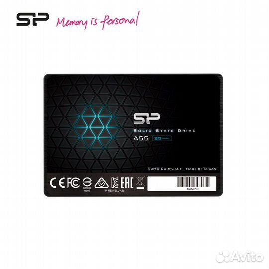 SSD-накопитель Silicon Power A55 SATA III 512 гб