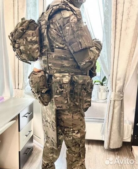 Комплект бронежилет панцирь ссо 2.0/3.0 мультикам