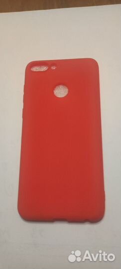 Чехол для huawei p SMART 2019 fig-lx1 красный