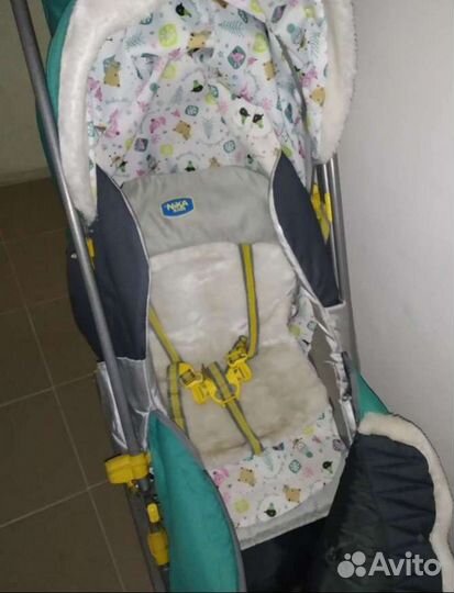 Санки коляска ника 7-2