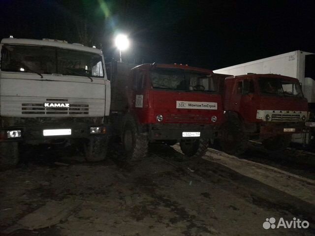 Водитель Камаза вездехода полуприцепа 12м