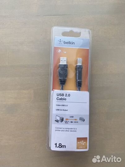 Usb 2.0- Kabel connect a computer to a printer