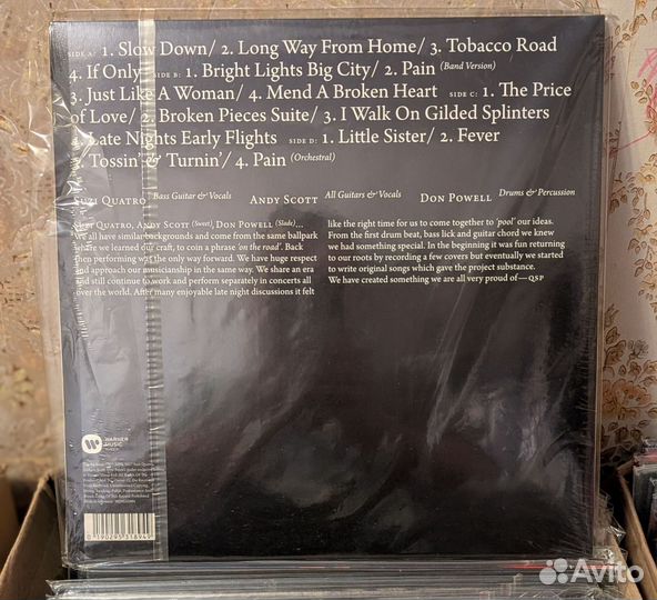 Quatro*, Scott* & Powell* 2LP Виниловая пластинка