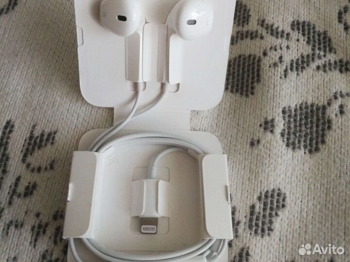 Гарнитура Apple lighting оригинальная