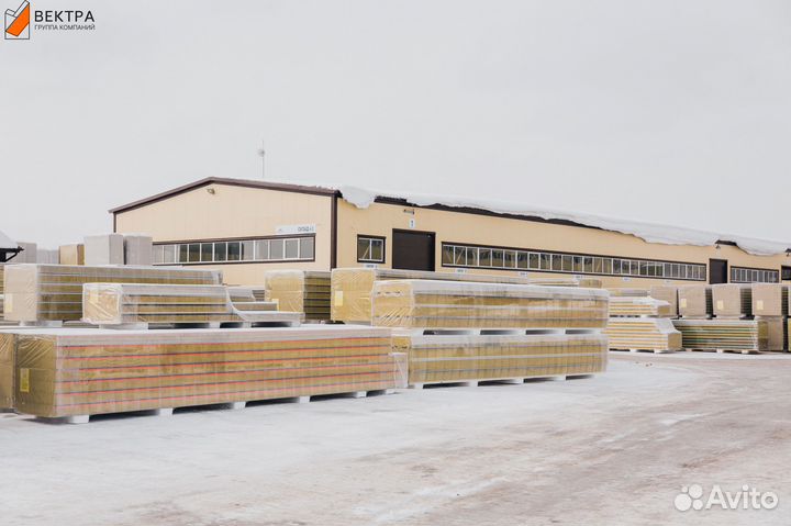 Стеновые сэндвич-панели от производителя