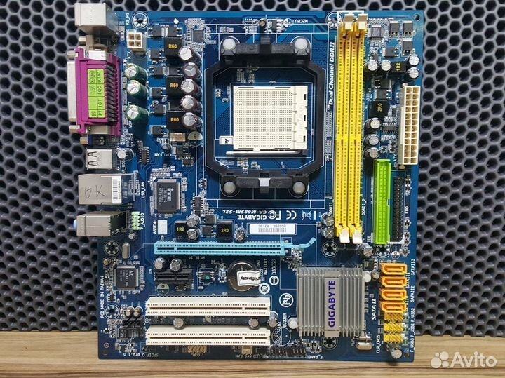 Плата AM2+ gigabyte GA-M68SM-S2L (GF7025)(DDR2)