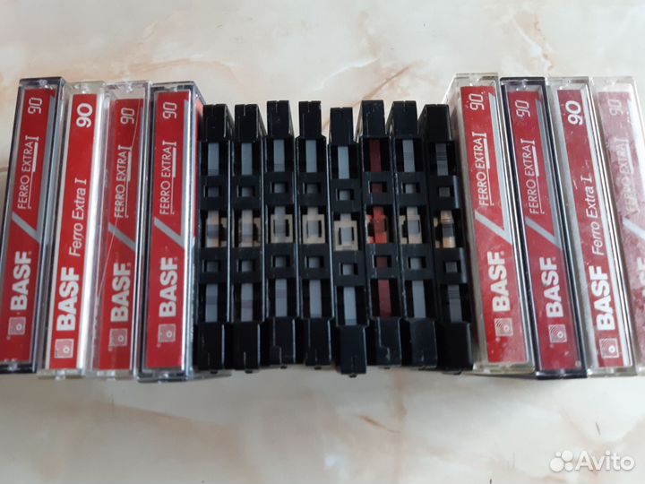 Аудиокассеты BASF-8 штук