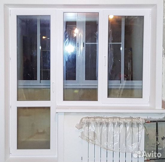 Балконный блок пвх