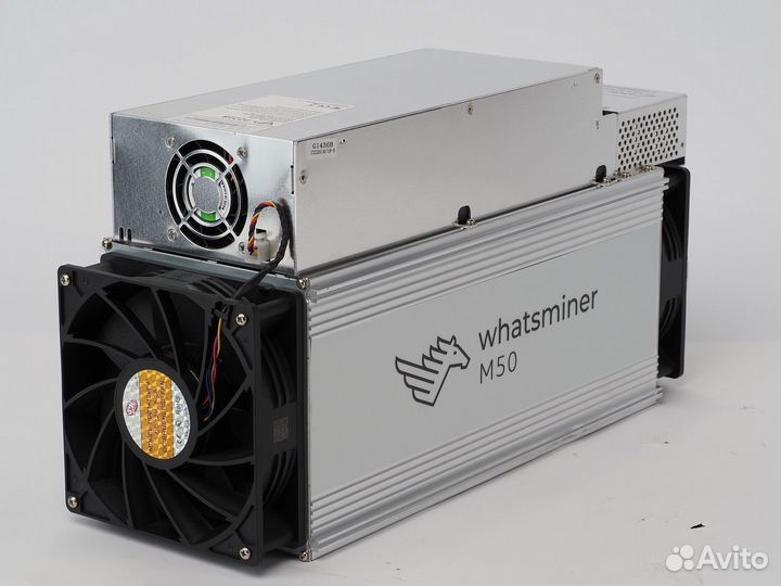 Асик Whatsminer M50 114 TH/s Легальный с гтд