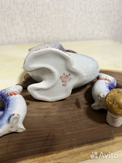 Фарфор комплект рыба