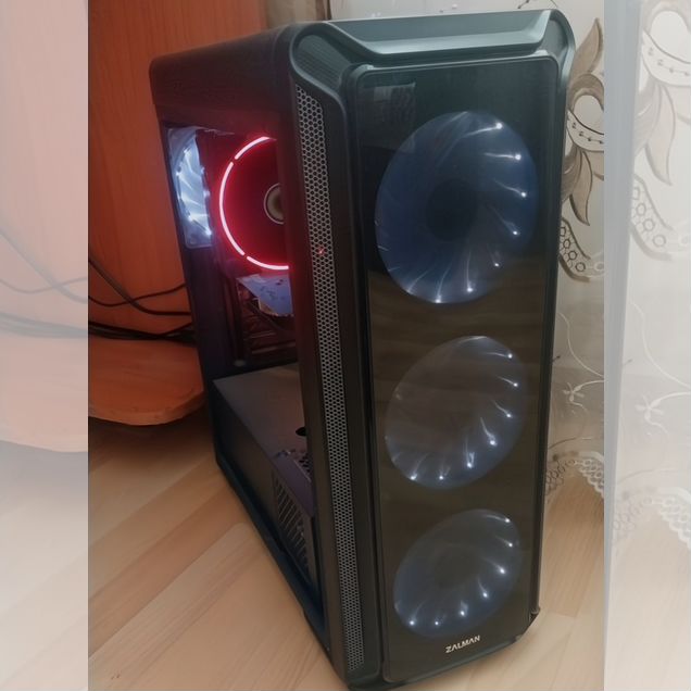 Игровой пк с монитором