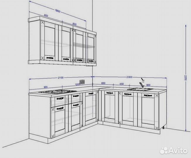 Кухонный гарнитур от производителя