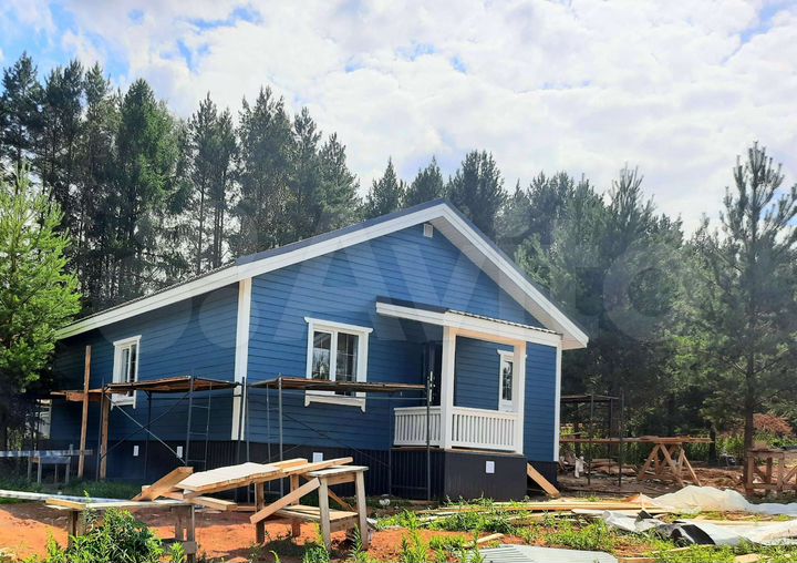 Дом 75 м² на участке 8 сот.