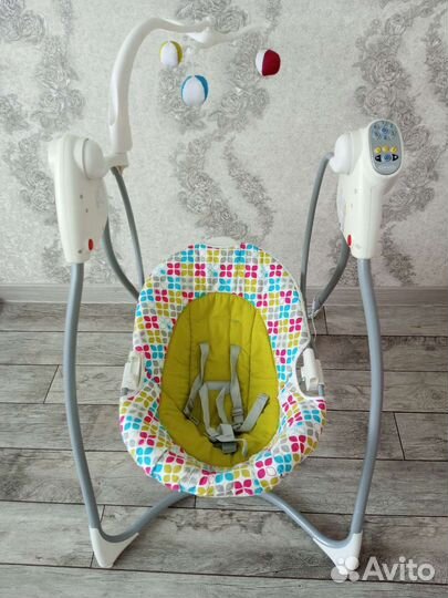 Детская качеля шезлонг