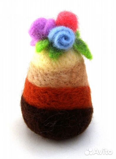 Яйцо валяное