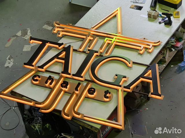 Вывески объемные буквы