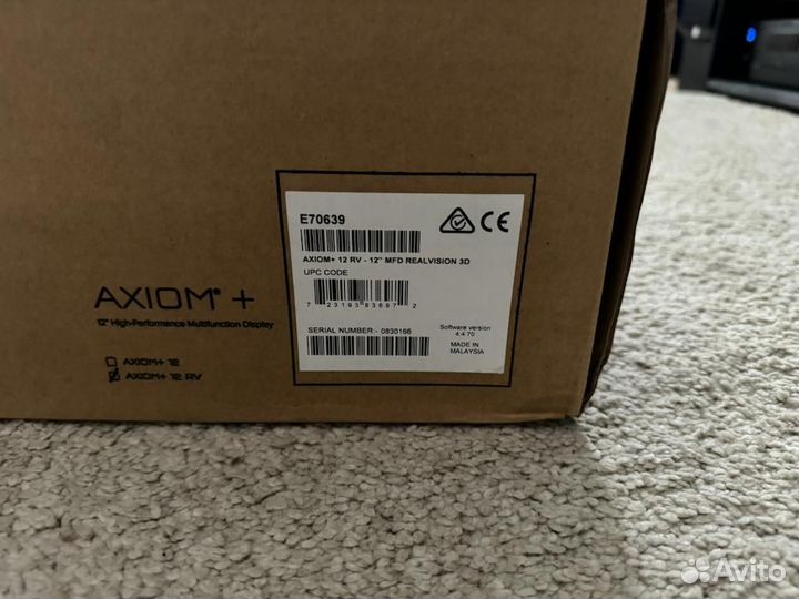 Raymarine Axiom+ 12 RV с датчиком RV-100 E70639-03