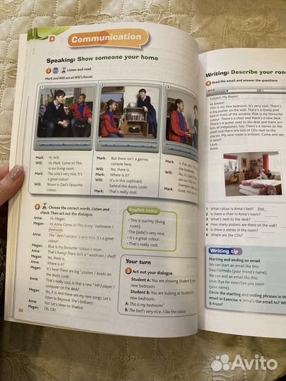 Учебник и рабочая тетрадь Today 1