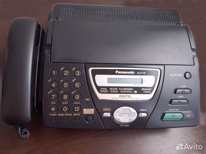Телефон - факс Panasonic KX-FT76RU